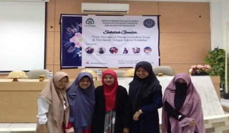 Gambar Gelar Sekolah Gender, FSH Bahas Falsafah Keperempuanan